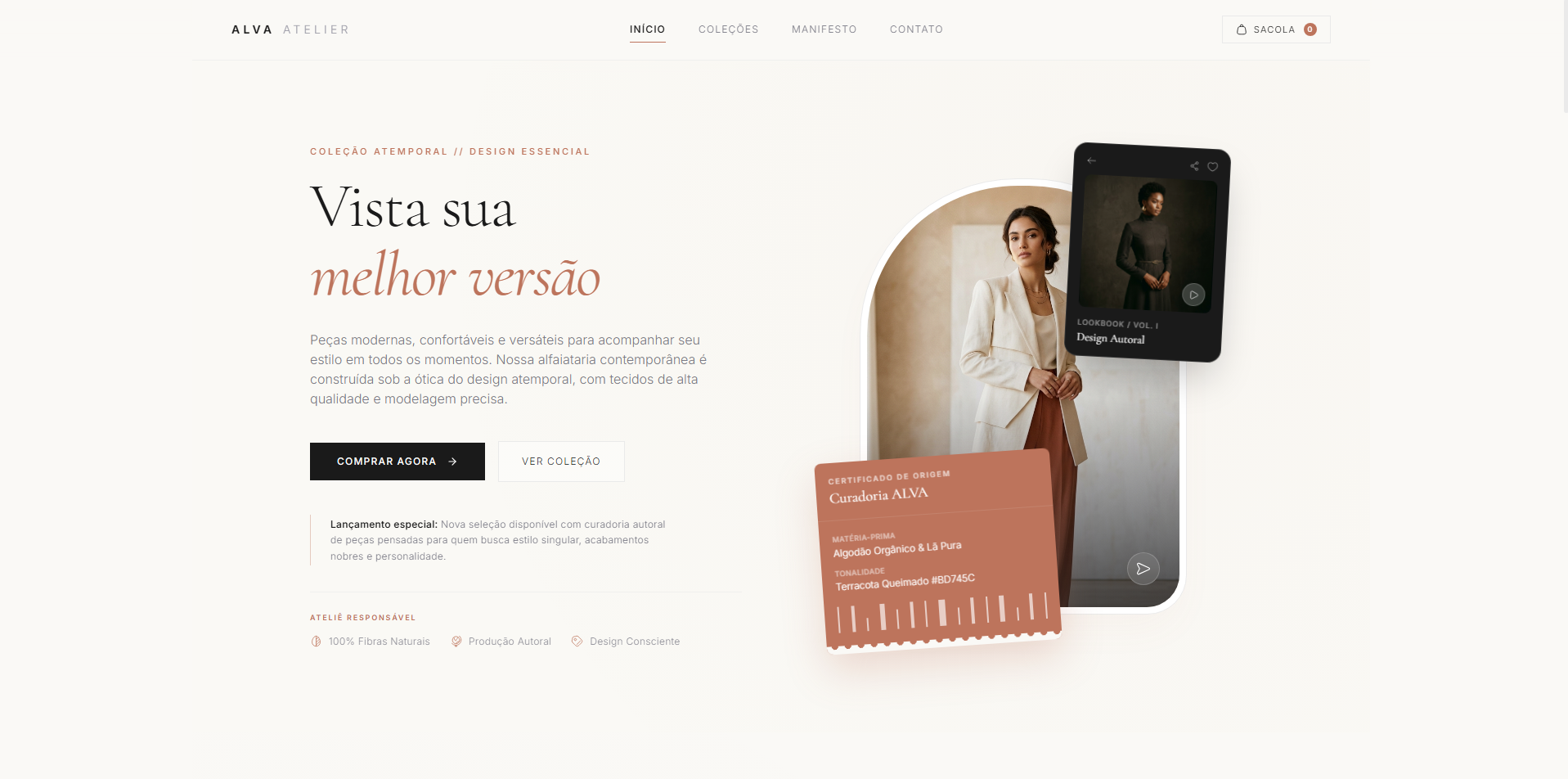 Loja de Roupas - E-commerce de Moda